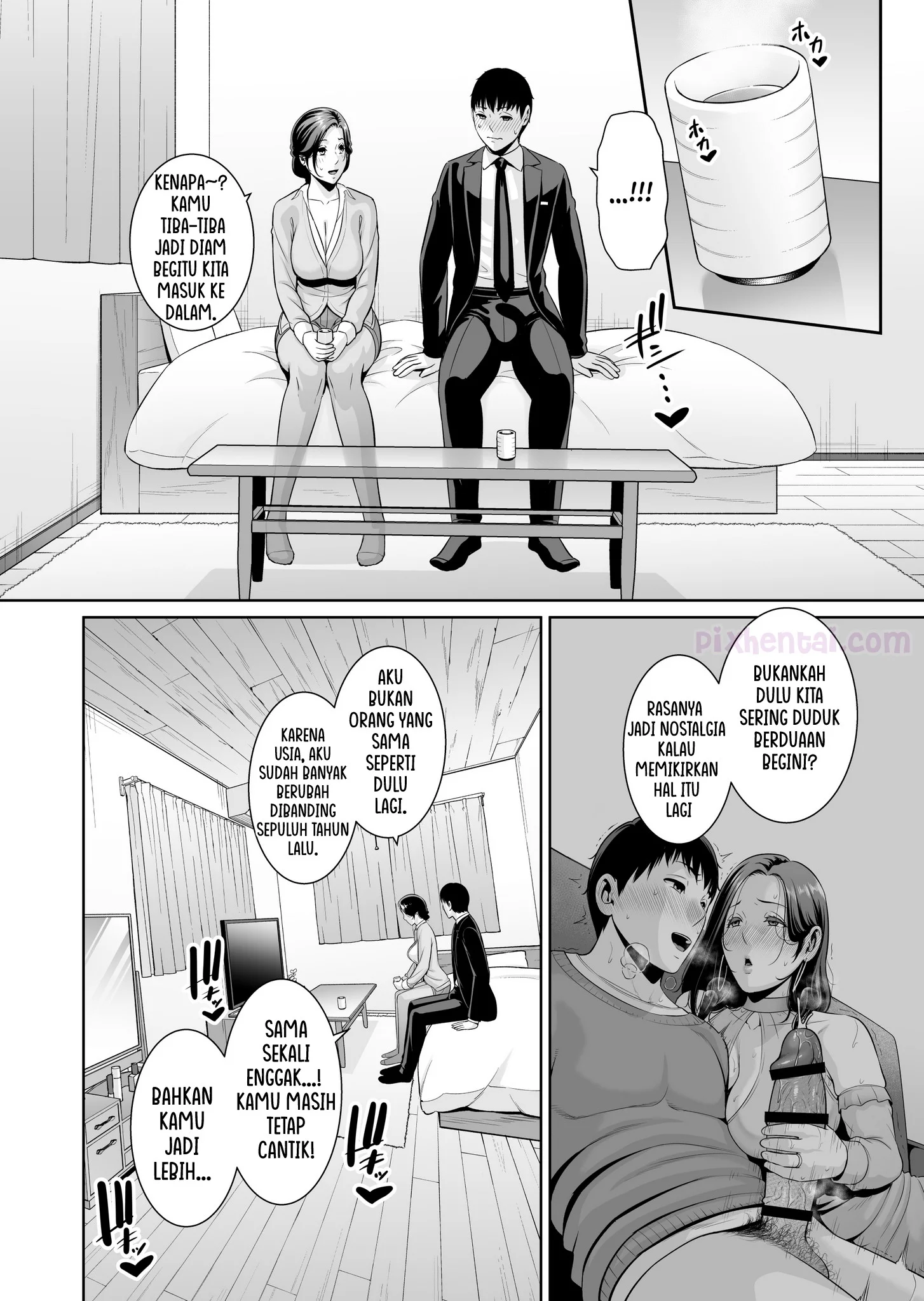 Komik hentai xxx manga sex bokep Otonari no Hitozuma 45 Toshi no Sa Nante Shimo 9